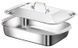 Деко для запікання R-26 з кришкою 40x24.5x7.5 см Silver 3_08441 фото 1