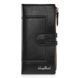 Гаманець жіночий Kingdushi з еко-шкіри 19x9x3 см стильний Black 3_06075 фото 1