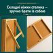 Столик-поднос BT-600 для ноутбука и книг 60x35x28 см Brown 3_08566 фото 3