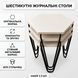 Комплект столиков MD-1916 шестиугольные 3 шт White 3_08707 фото 2