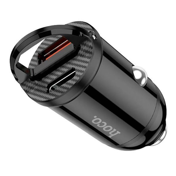 Зарядное устройство Hoco NZ2 PD30W для автомобиля с кабелем Lightning 7_02683 фото
