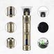 Триммер VGR V-948 для бороды и волос с LED-дисплеем аккумуляторный золотой 3_05686 фото 2