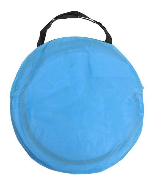 Пляжная подстилка самораскладная с навесом 180x79x60 см Blue 3_01063 фото