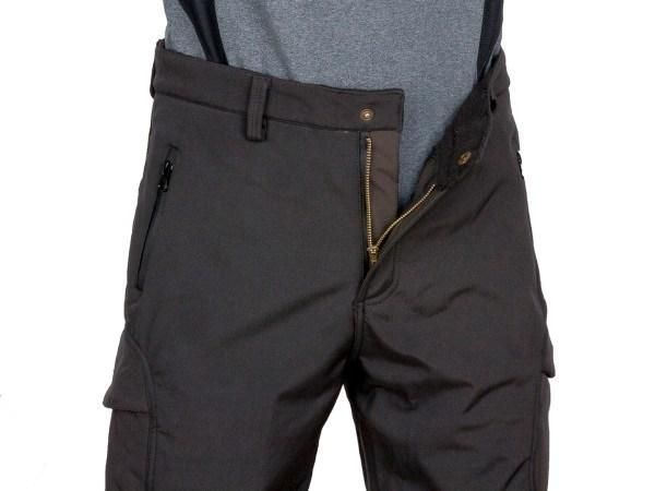 Утепленные тактические штаны Eagle PA-01 Soft Shell флисовые черные размер L 3_02212 фото