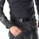 Тактический ремень Assault Belt с металлической пряжкой 125см черный 3_8115 фото 7