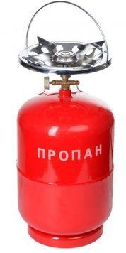 Туристический газовый баллон с горелкой Турист 12 литров для кемпинга 7_02036 фото
