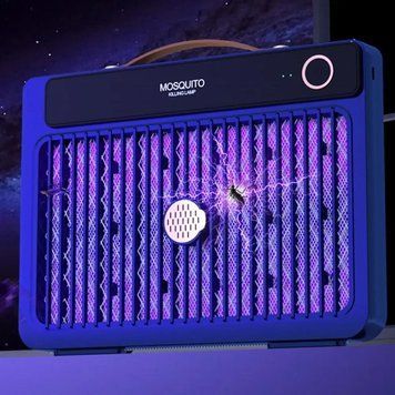 Пастка для комах Mosquito Killer BG-009 акумуляторна Blue 3_05051 фото