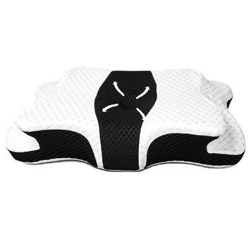 Подушка ортопедическая Бабочка с памятью 40x60 см Black-White 3_08673 фото