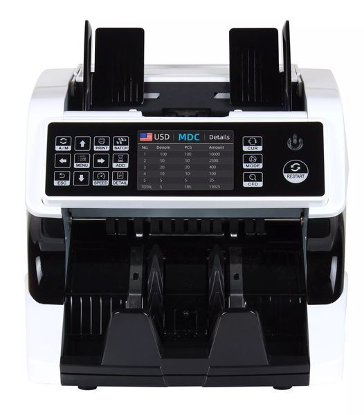 Лічильник банкнот Bill Counter AL-920 з детекторами UV/MG/IR та визначенням номіналу 3_04980 фото