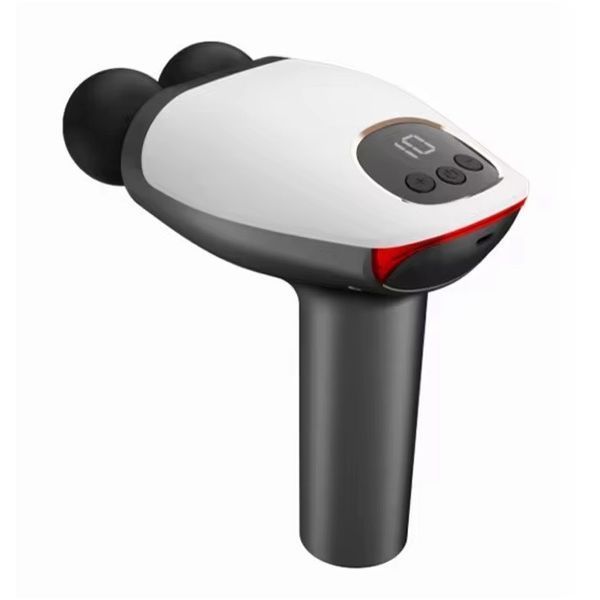 Ручний масажер для м'язів Massage Gun Maxtop MP-921 акумуляторний 25W White-Grey 3_05154 фото
