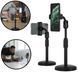 Подставка для телефона RIAS Phone Stand с 360&deg; вращением 24-34 см Черный 3_07628 фото 2