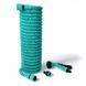 Гнучкий поливальний шланг Expandable Garden Hose 22.5 м з розпилювачем Синій 3_06883 фото 6
