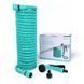 Гнучкий поливальний шланг Expandable Garden Hose 22.5 м з розпилювачем Синій 3_06883 фото 2
