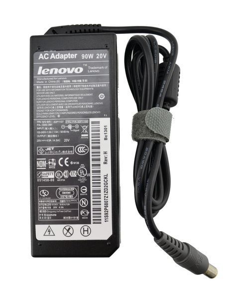 Блок живлення для ноутбука Lenovo 20V 4.5A 90W 7.9x5.5 з кабелем живлення 3_4033 фото