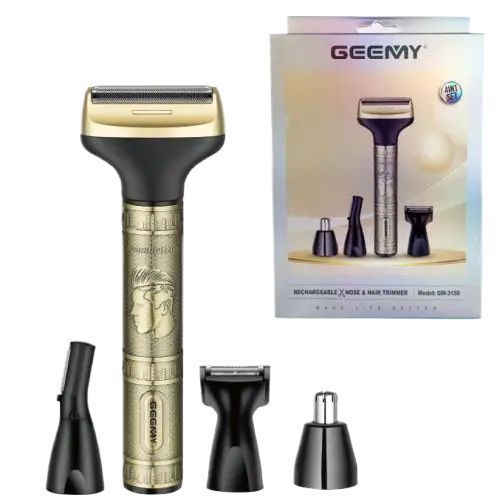 Электробритва Geemy MultiShave GM-3158 4в1 аккумуляторная Gold 3_05215 фото
