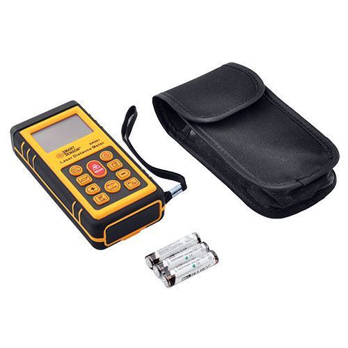 Цифровий далекомір Smart Sensor AR881 з LCD екраном до 100м Жовтий 7_02494 фото