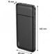 Акумулятор зовнішній Power Bank Remax RPP-96 2xUSB Type-C 10000 mAh чорний 3_02475 фото 2