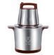 Блендер-чоппер Hoffmans HM-8878 мощный 4800W 2 скорости 12L Серебристый 3_07276 фото 1