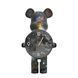 Настенные часы Bearbrick LED подсветка 31x60 см Black 3_08065 фото 1
