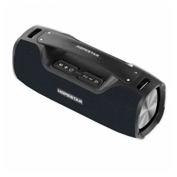 Беспроводная колонка Hopestar A6 Pro Bluetooth AUX+MicroSD+USB с микрофоном 6000 mAh Черная 3_02947 фото