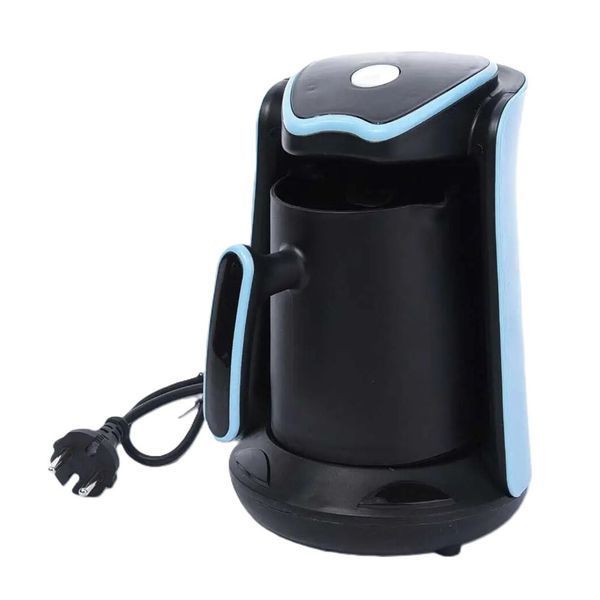 Електрична кавоварка Domotec MS-102S для кави 0.55L 600W Чорно-Синя 3_07049 фото