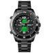 Мужские часы Skmei 1670 с подсветкой и влагозащитой 5 АТМ Black 7_02255 фото 4