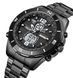 Мужские часы Skmei 1670 с подсветкой и влагозащитой 5 АТМ Black 7_02255 фото 1