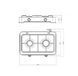 Компактна газова плита Yucell O-200-LPG 2 конфорки 2700W для кухні Black 3_05962 фото 5