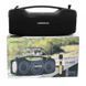 Беспроводная колонка Hopestar A6 Pro Bluetooth AUX+MicroSD+USB с микрофоном 6000 mAh Черная 3_02947 фото 8