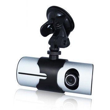 Видеорегистратор RIAS DVR R300 с двумя объективами для авто Silver 4_401594859 фото