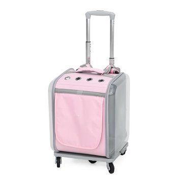 Рюкзак для питомцев CosmoPet CP-306 с телескопической ручкой 39x33.5x29см 3_06693 фото