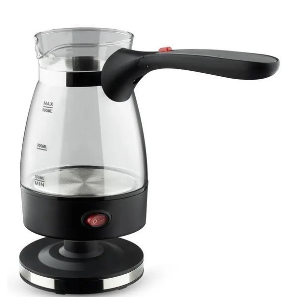 Електрична кавоварка Domotec MS-128 для ароматної кави 0.5L 600W Black 3_07050 фото