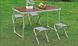 Раскладной туристический стол для пикника Folding Table со стульями 2_007071 фото 2