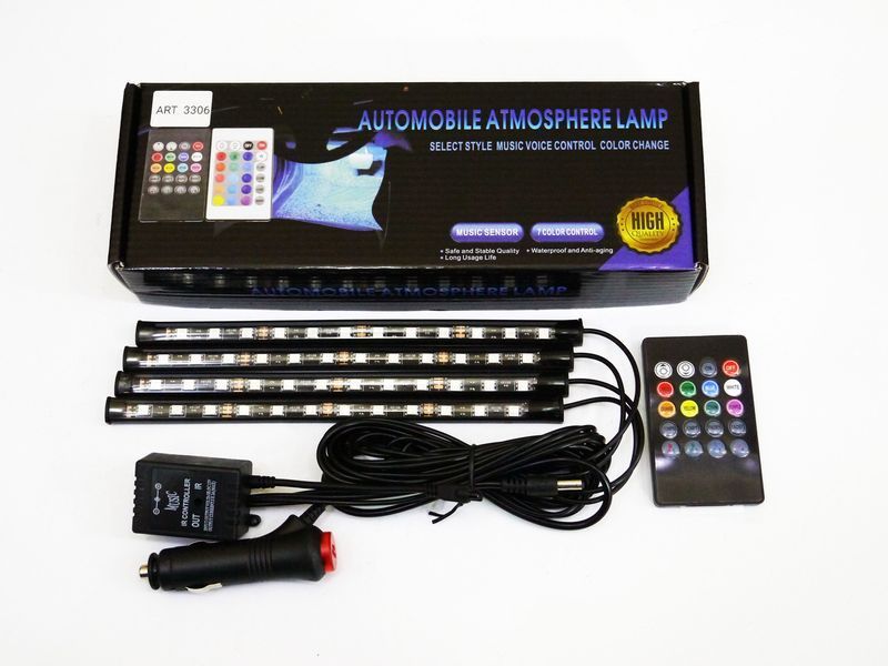Кольорове LED підсвічування для авто Ambient HR-01678 (RGB водонепроникне) 4_00268 фото